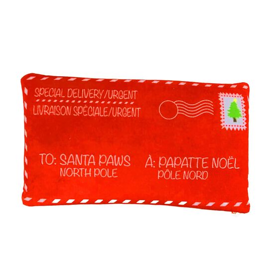 Peluche lettre au P&egrave;re No&euml;l pour chiens Image 1.0
