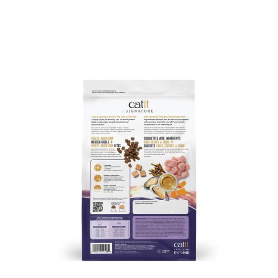 Signature Chicken Freeze-Dried Raw Nutrition for Indoor Cats, 1.8 kg Image NaN