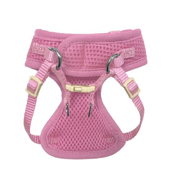 Mesh harness for very small dog, pink Image NaN