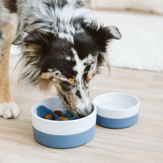 Silicone Slow Feeder Insert, Coronet Blue Image NaN