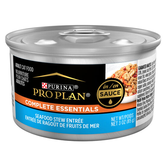 Complete Essentials Seafood Stew Entrée for Adult Cats, 85 g Image NaN