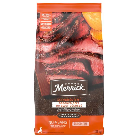 Grain Free Real Beef and Sweet Potato Dry Food for Adult Dogs Image NaN
