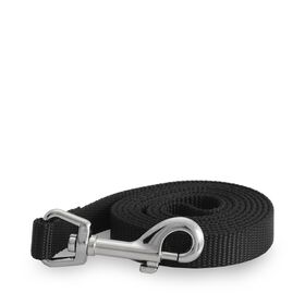Black nylon simple leash