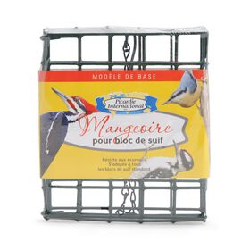 Hanging suet basket for birds