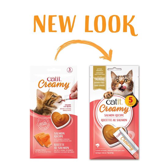 Creamy lickable treats, salmon Image NaN