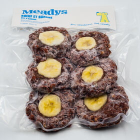 Raw and Frozen Beef and Banana Goodies, 350 g