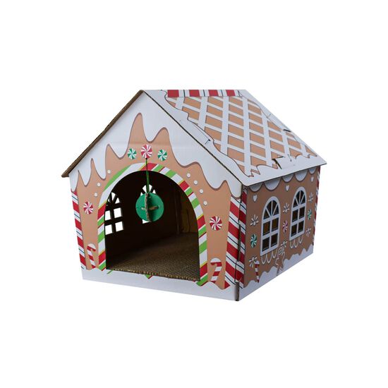 Gingerbread House Cat Scratcher Image NaN
