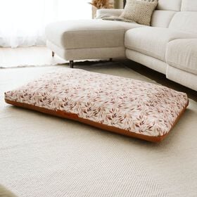 Housse r&eacute;versible pour coussin lit c&eacute;leste et diamant