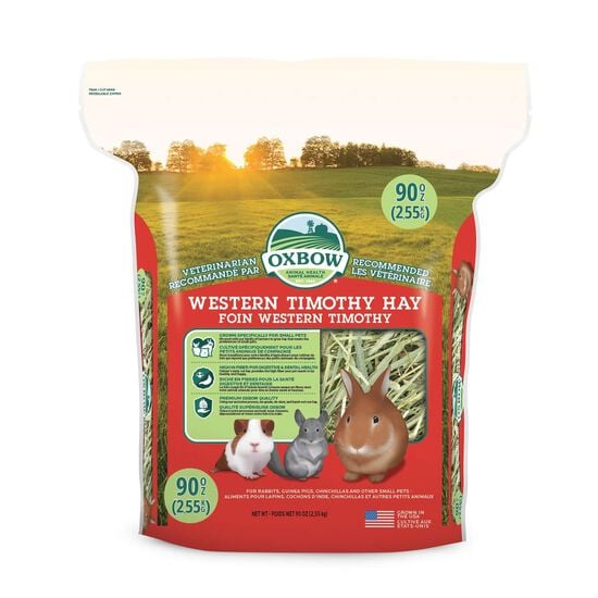 Foin Timothy occidental pour petits animaux, 2,55 kg Image NaN