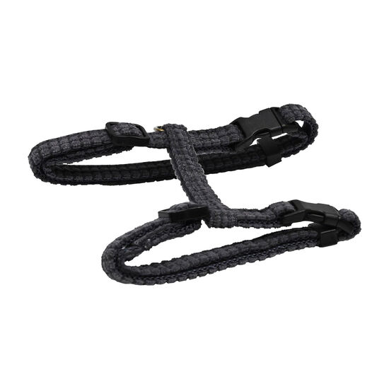 Harnais en velours pour chats, Gris Image NaN