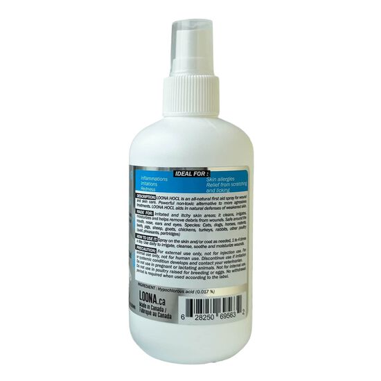 Liquide HOCL pour le soins de plaies pour animaux, 250 ml Image NaN