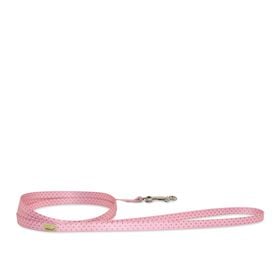 Leash for Tiny Dogs, pink dots