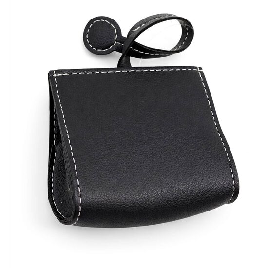 Poop Bag Dispenser, Black Pleather Image NaN