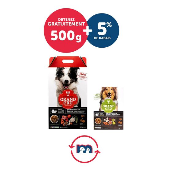 Forfait CaniSource Grand Cru Formule viande rouge pour chien Image NaN