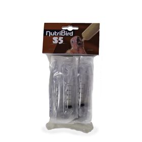 Hand-rearing syringe for small birds, pack of 6