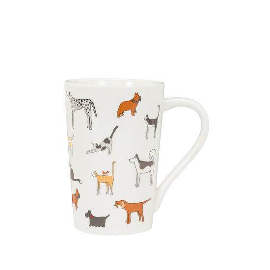 Dogs and Cats Tall Mug Image NaN