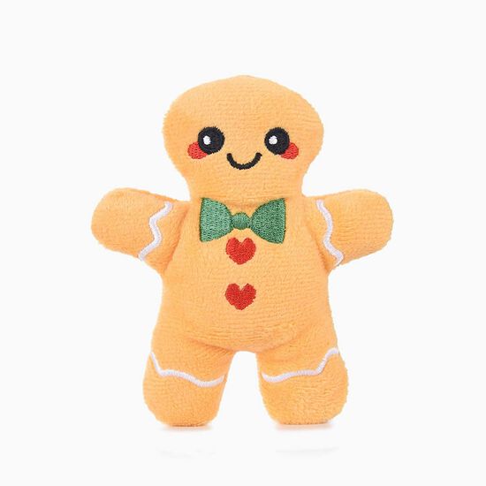 Jouet en peluche couineur latt&eacute; au pain d'&eacute;pices pour chiens Image 5.0