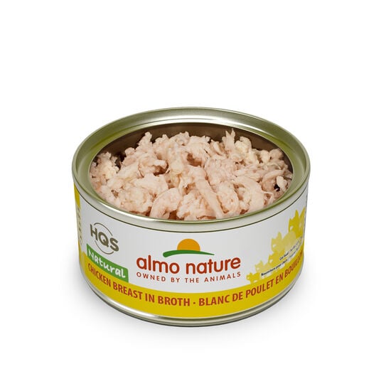 Chicken breast in broth for adult cats Image NaN