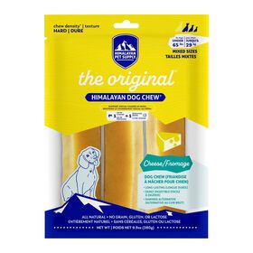 Gâteries The Original au fromage de yack à mâcher, assortiment