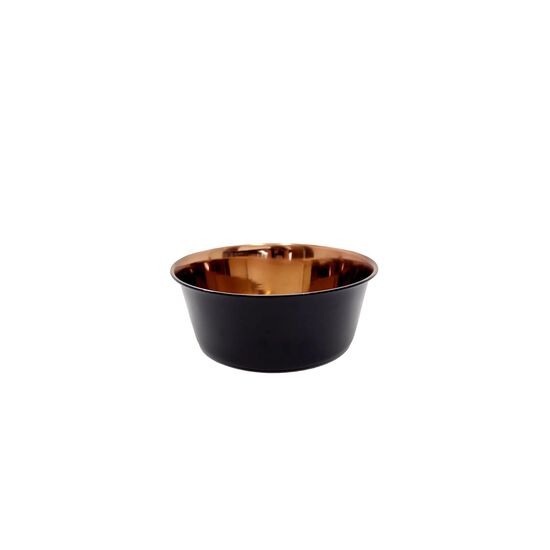 Black and Copper Metal Bowl Image NaN