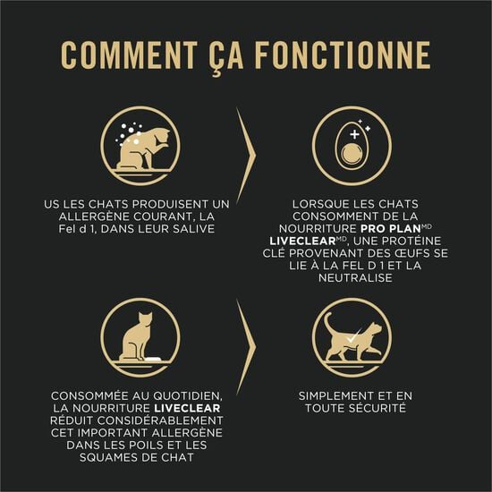 Nourriture sèche spécialisée LiveClear au poulet et riz pour chatons,  2,49 kg Image NaN