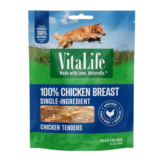 Chicken Breast Tenders Treats for Dogs, 400 g Image NaN
