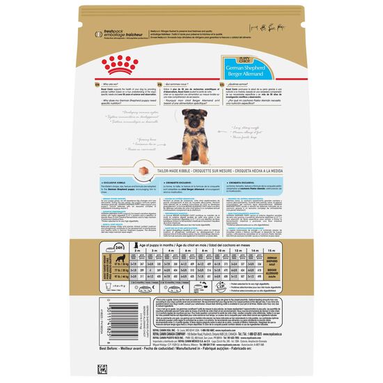 Nourriture s&egrave;che pour chiots de race Berger Allemand Image NaN