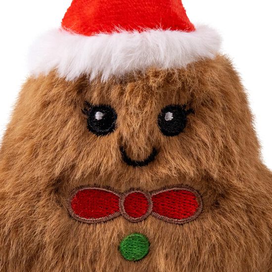 Jouet Holiday Snuzzles Mini Gingerbread pour chiens Image NaN