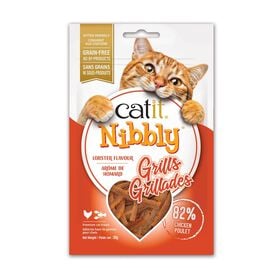 Nibbly Grills Cat Treats, Chicken & Lobster