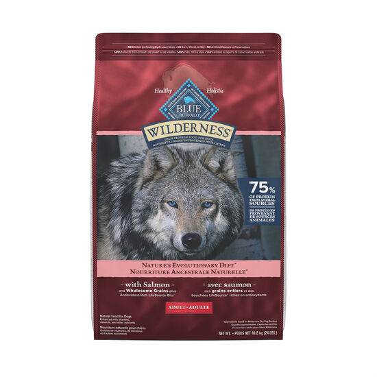 High-protein Salmon Dry Food for Adult Dogs, 10.8 kg Image NaN
