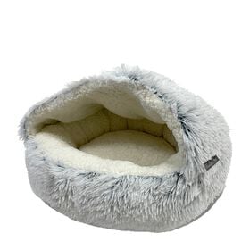 Hooded pet bed