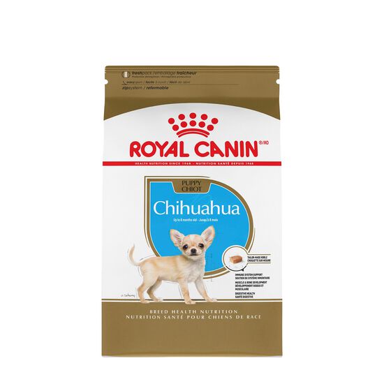 Nourriture sèche formule nutrition santé pour chiot de race Chihuahua Image NaN
