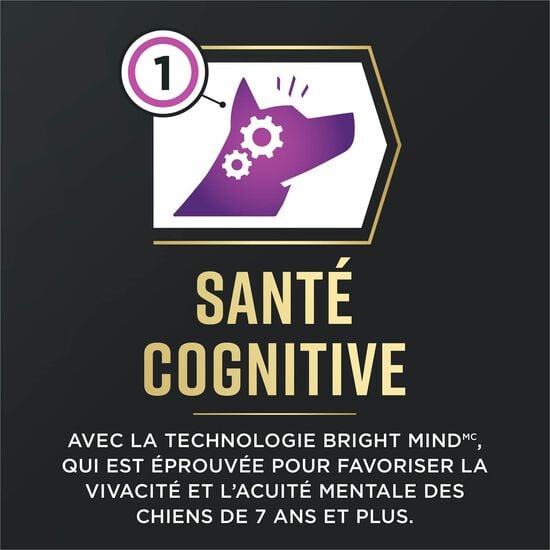 Nourriture s&egrave;che AdvantEDGE Soutien+ s&eacute;nior bouch&eacute;es &agrave; la viande au poulet et riz pour chiens, 10 kg Image NaN