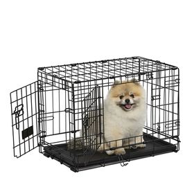 Two Door Folding Crate for Dogs