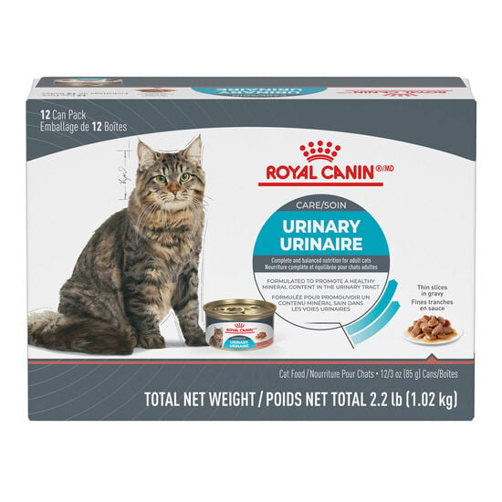 Fines tranches en sauce en nutrition soin urinaires pour chats Image NaN