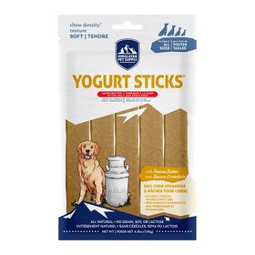 Yogurt Sticks for Dogs, Peanut Butter