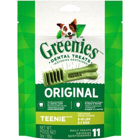 G&acirc;teries dentaires naturelles Original pour chiens, Teenie