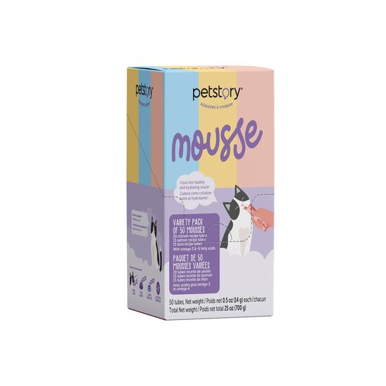 Mousse Lickable Treats for Cats, Assorted Multipack Image NaN