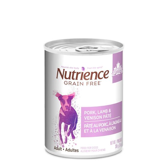 Pork, lamb and venison grain free wet food for dogs Image NaN