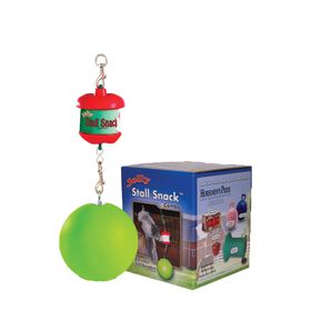 Stall Snack Holder and Green Ball Combo