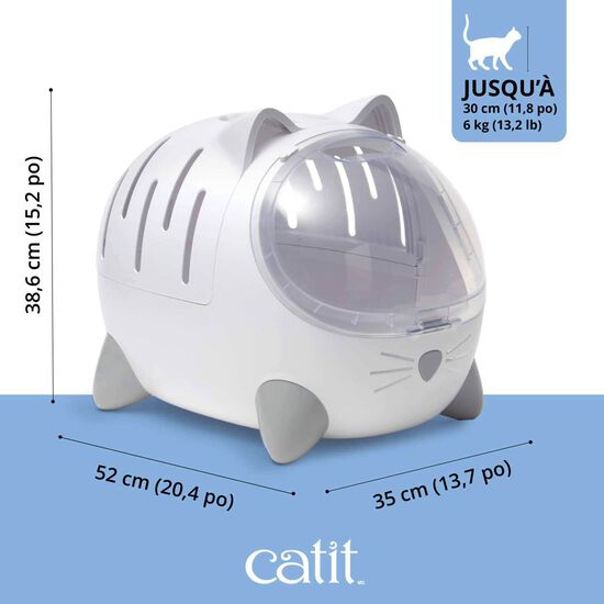 Lit et cage de transport 2 en 1 PIXI Moi pour chats Image NaN