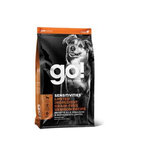 Recette « Sensitivities » sans grains à la venaison à ingrédients limités pour chiens, 1,59 kg