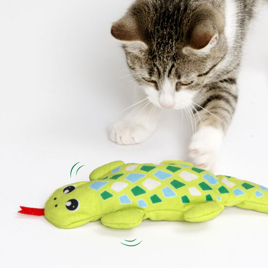 Groovy Gecko Toy for Cats Image NaN