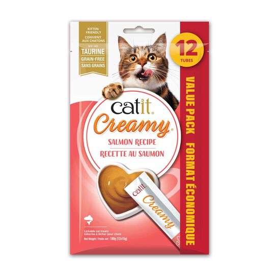 Creamy lickable treats, salmon Image NaN