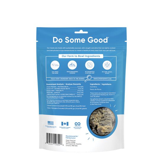 Dehydrated Cod Skins Dog Treats, 2.25 oz Image NaN
