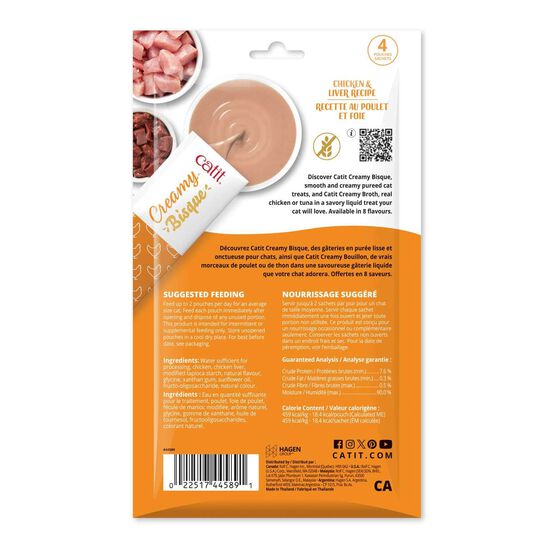 Creamy Bisque Chicken & Liver Recipe for Cats Image 2.0