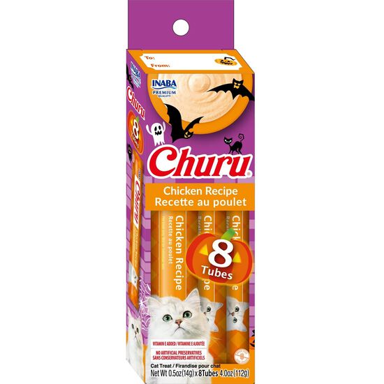 Churu Halloween Chicken Treat for Cats Image NaN