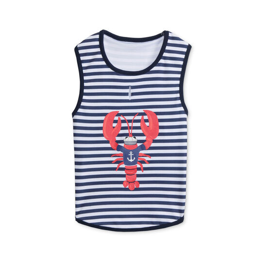 Camisole nautique avec imprim&eacute; d'homard pour chiens Image NaN