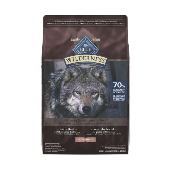 High Protein Beef Formula Dry Food for Adult Dogs Image NaN