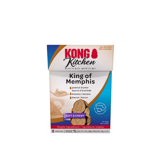 Soft and Chewy King of Memphis Dog Treats, 198 g Image NaN